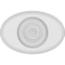 Ekena Millwork Standard Dalton Bullseye Rosette With Rounded Edge, 4"W x 2 3/4"H x 3/4"P ROSP040X028X075DAL04 - alternate 2
